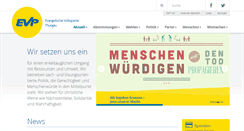 Desktop Screenshot of evp-thurgau.ch