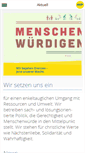 Mobile Screenshot of evp-thurgau.ch